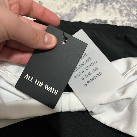 NWT Revolve x ALL THE WAYS Bow Mila Tube Top - Picture 8 of 8